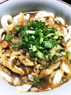 残り物焼き魚のカレーうどん-レシピのメイン写真
