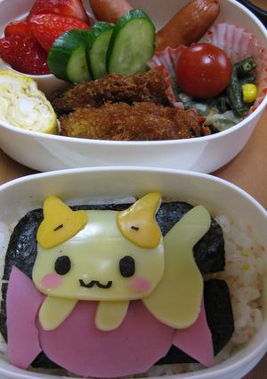ふわふわにゃんこ弁当（キャラ弁）-レシピのメイン写真