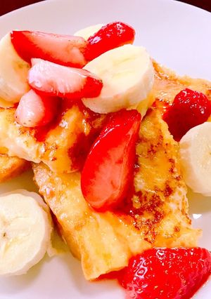 フレンチトーストにブランデーかウイスキー-レシピのメイン写真