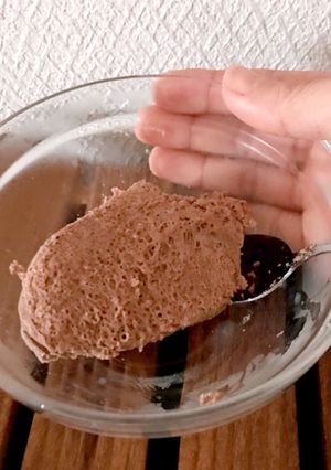 簡単レンジでプロテインケーキ-レシピのメイン写真