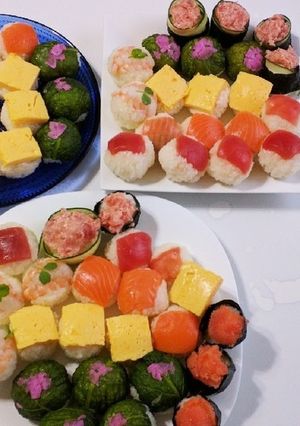 てまり寿司-レシピのメイン写真