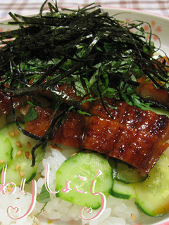 超簡単♪うなぎのお寿司♪-レシピのメイン写真