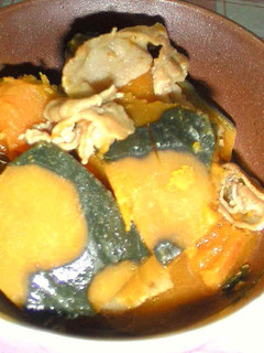かぼちゃと豚バラの煮物☆-レシピのメイン写真