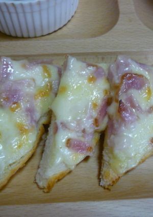 食べやすい♪ベーコンチーズトースト-レシピのメイン写真