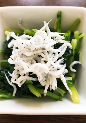 ほうれん草としらすのお浸し-レシピのメイン写真