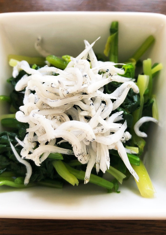 ほうれん草としらすのお浸し-レシピのメイン写真