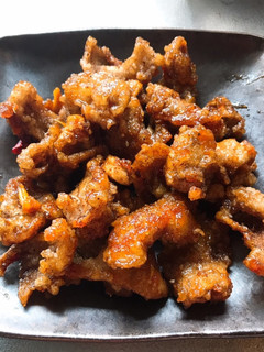 おつまみに最適!甘タレ鶏皮揚げ-レシピのメイン写真