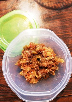 ☆★佃煮風ネギ味噌だれ☆★おにぎりに☆-レシピのメイン写真