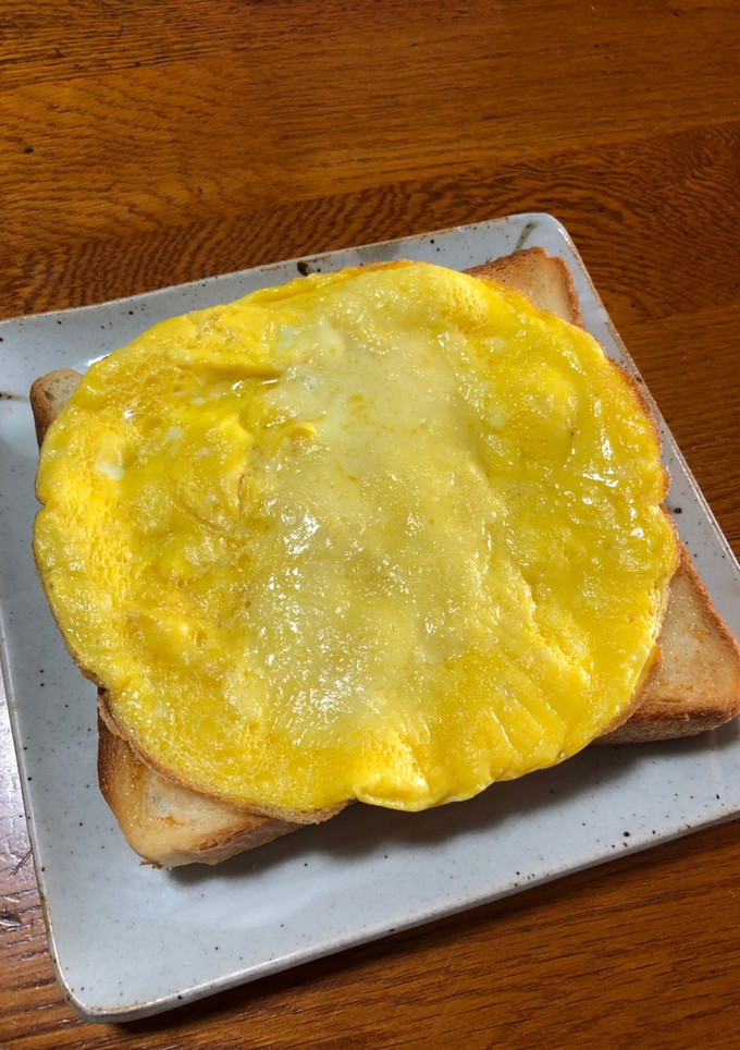和風…卵焼きとチーズのトースト-レシピのメイン写真