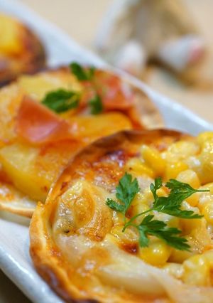 餃子の皮ピザ☆-レシピのメイン写真