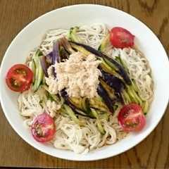 รูปของ 夏野菜の冷やしそうめん