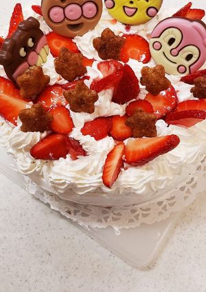 こどもの日お祝いケーキ-レシピのメイン写真