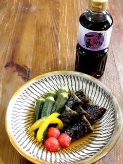 夏の煮物(夏野菜の煮びたし)-レシピのメイン写真
