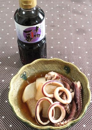 冬の煮物（いか大根）-レシピのメイン写真