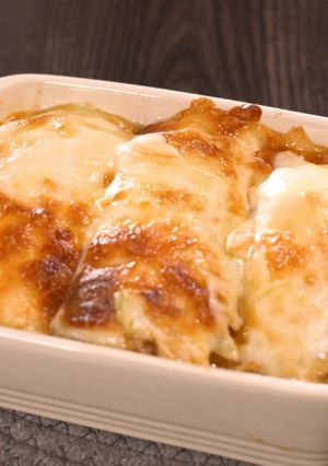 白菜のミルフィーユグラタン【食遺産】-レシピのメイン写真