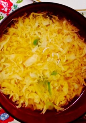 濃口おかずに持ってこい！さっぱりかき玉汁-レシピのメイン写真