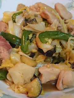 絶品✨チキンと野菜のピリ辛ネギ醤油炒め-レシピのメイン写真