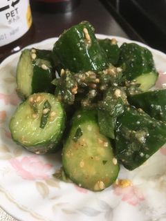 梅きゅうり-レシピのメイン写真