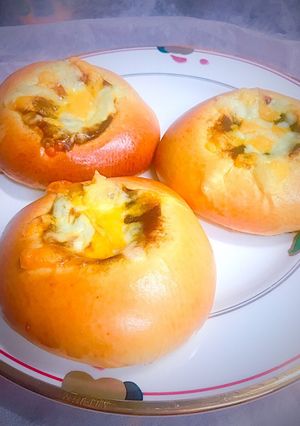 チーズカレーパン-レシピのメイン写真
