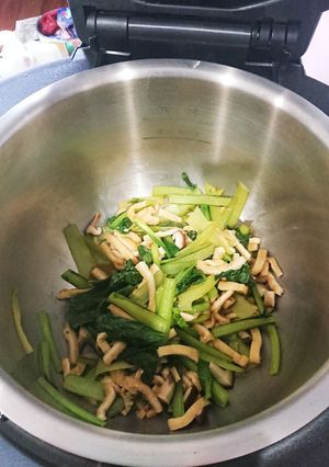 ホットクックで小松菜の煮びたし-レシピのメイン写真