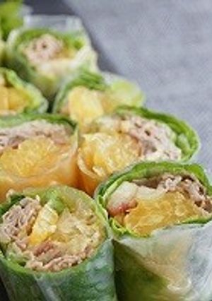 爽やか生春巻き-レシピのメイン写真