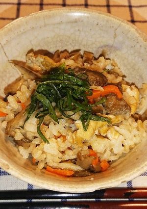 鶏肉と舞茸の炊き込みご飯～おうちで割烹～-レシピのメイン写真
