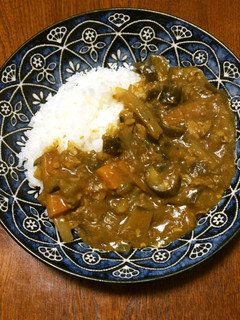 煮るだけ~鯖水煮缶と長なすのカレー-レシピのメイン写真