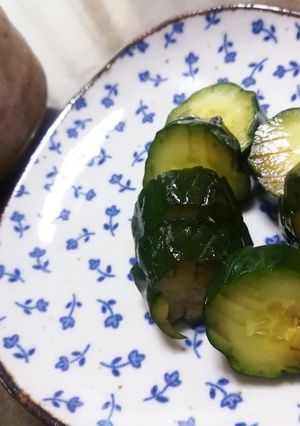 夏の定番!キュウリの漬物-レシピのメイン写真