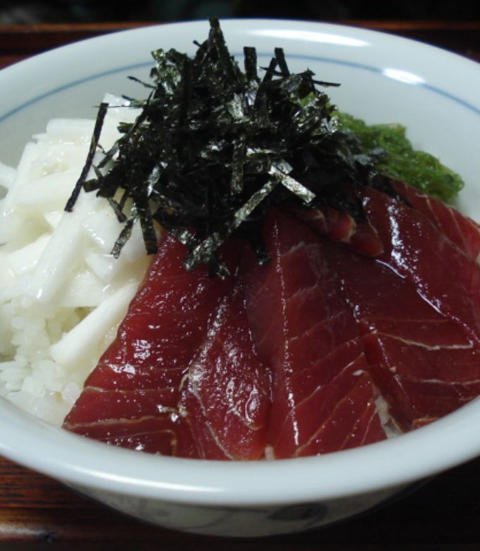 火を使わない♪めかぶと長芋のまぐろづけ丼-レシピのメイン写真