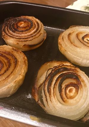 オリーブオイルと塩のみ 新玉葱のグリル-レシピのメイン写真