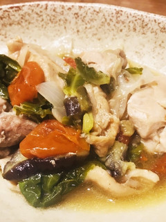セミドライトマトのチキン煮込み-レシピのメイン写真