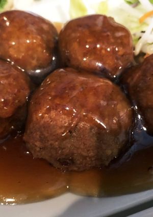肉だんごの甘酢あん-レシピのメイン写真