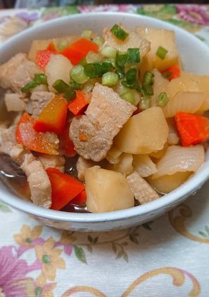 豚バラ肉じゃが-レシピのメイン写真