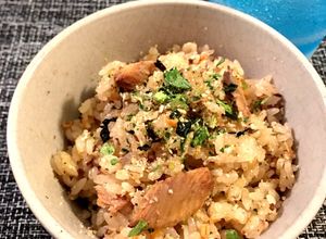 イワシの缶詰で簡単絶品！炊き込みご飯-レシピのメイン写真