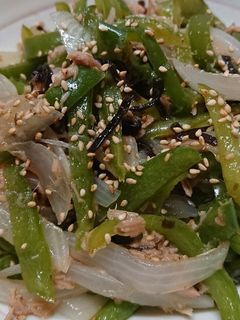 玉葱入り無限ピーマン!!-レシピのメイン写真