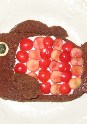 こいのぼりケーキ-レシピのメイン写真