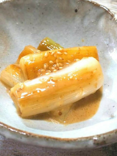 ◆もう一品!焼きネギの簡単ごまマリネ♪-レシピのメイン写真