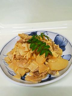 たくさんの筍♡今日は卵とじで頂きます♪-レシピのメイン写真