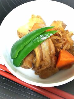 車麸の肉じゃが風煮物-レシピのメイン写真