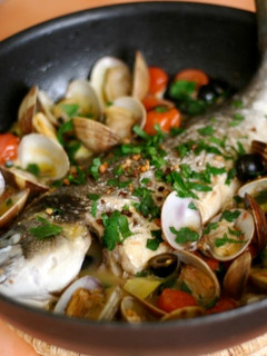 豪華!鯛のアクアパッツァ-レシピのメイン写真