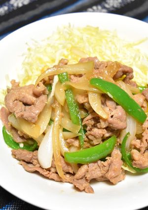 たまねぎたっぷり豚こましょうが焼き-レシピのメイン写真