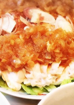 鶏胸肉と玉ねぎソースのレシピ-レシピのメイン写真
