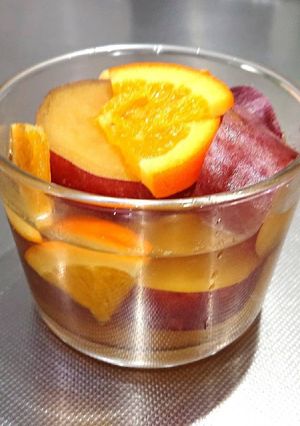 さつまいものオレンジ煮-レシピのメイン写真