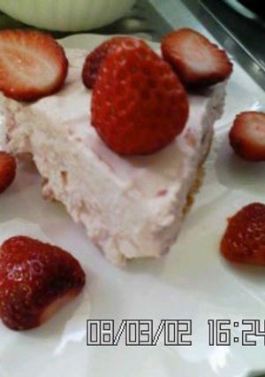 苺のレアチーズケーキ-レシピのメイン写真