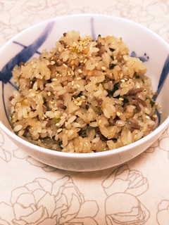 めんつゆ万能!しそとひき肉の炊き込みご飯-レシピのメイン写真