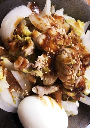 余った塩キャベツで！美味しく変身おかず♪-レシピのメイン写真