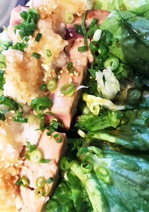 まかない～マグロのたたきおろしポン酢～-レシピのメイン写真