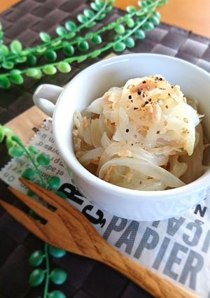 レンジで簡単☆ご飯のお供に・無限玉ねぎ。-レシピのメイン写真