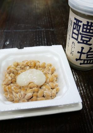 納豆の醴塩（れいしお）がけ-レシピのメイン写真