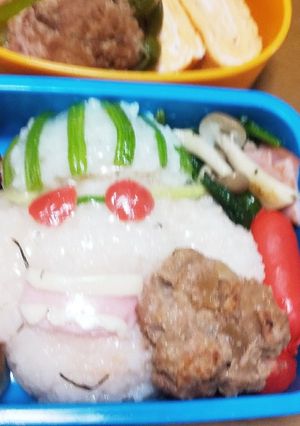 ラッキールウ弁当-レシピのメイン写真